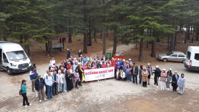 Yavşan Yaylası — 2023 belediye doğa yürüyüşü katılımcıları